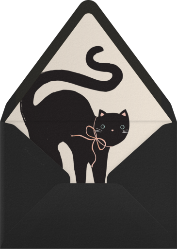 Vintage Halloween Frames Invitation Envelope