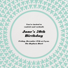 Radial Triangles by Paperless Post