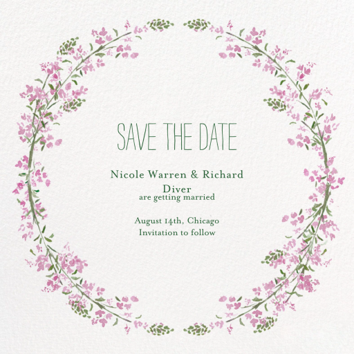 Heathers (Save the Date) - Invitation by Paperless Post