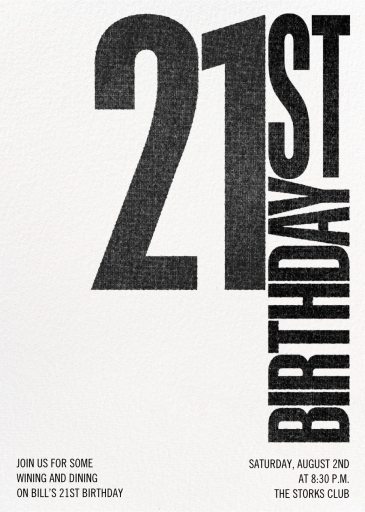 Biggie - Invitation by Paperless Post