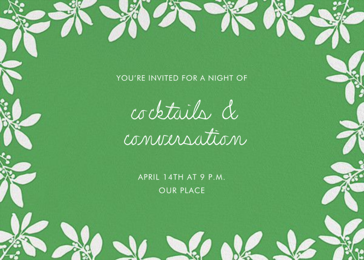 Wild Olive Border by Linda and Harriett