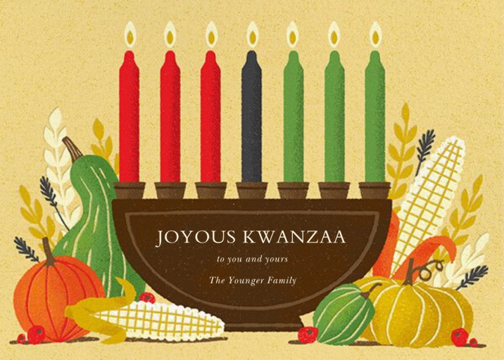 Shared Harvest - Kwanzaa Card by Paperless Post