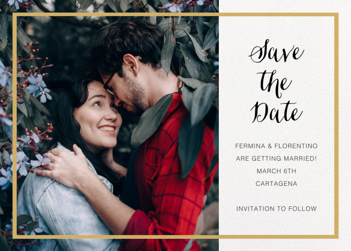 Idylle (Photo Save the Date) by Paperless Post
