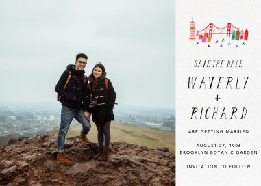 Miss Golden Gate (Photo Save the Date) by Mr. Boddington's Studio