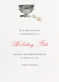 Eggnog on Ivory by Paperless Post