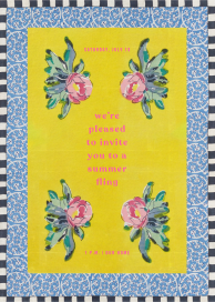Kaftan - Summer Party Invitation by Lisa Corti