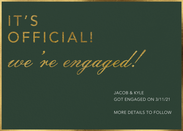 Where the Heart Is - Wedding Announcement by Paperless Post - Back
