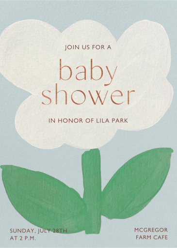 Fresh Bloom - Celebration Invitation by Moglea