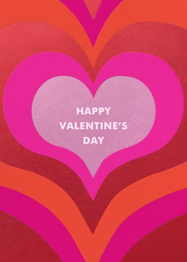 Retro Heartbeat - Valentine's Day Card by Hello!Lucky