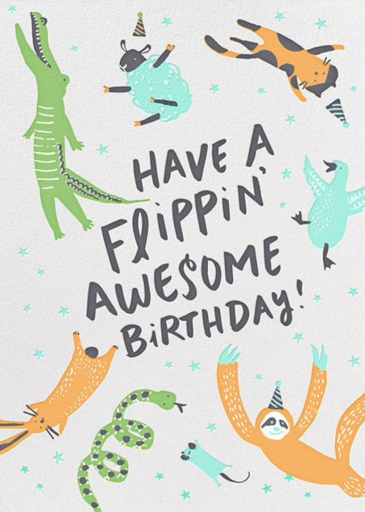 Jump for Joy (Tall) - Birthday Card by Hello!Lucky