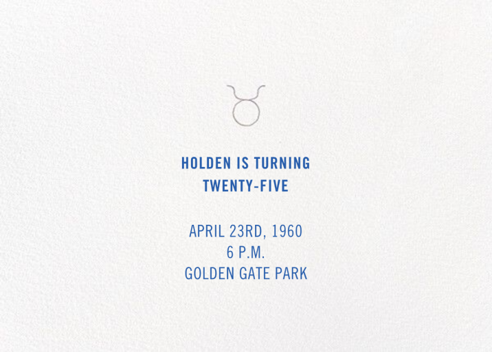 Your Season Invitation - Birthday Card by Paperless Post - Back