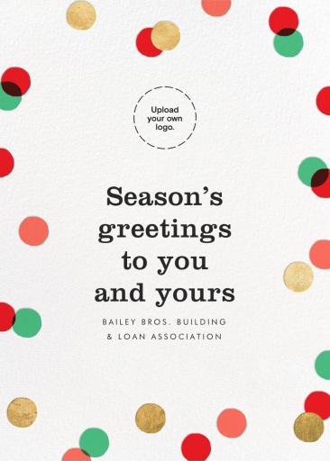 Carnaby (Tall) - Business Holiday Card by Paperless Post