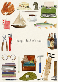 Father Favorites - Father's Day Card by Felix Doolittle