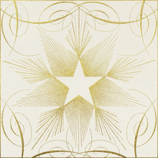 Star - Gold by John Derian