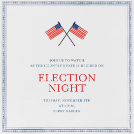 Paul Revere - Ocean - Election Invitation by Mr. Boddington's Studio