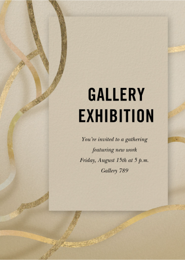 Biotic - Art Exhibition Invitation by Kelly Wearstler