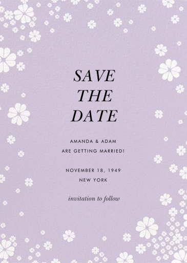 Clover and Over - Save the Date by kate spade new york