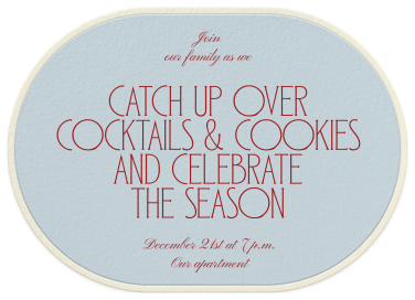 Cardstock Papier - Winter Party Invitation by Paperless Post