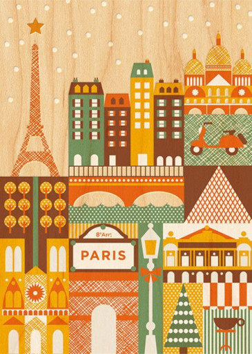 Snowy Cities by Petit Collage