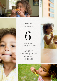 Quad - Birthday Invitation by Paperless Post