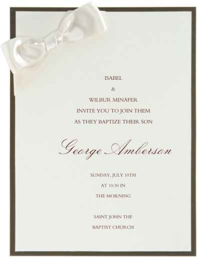 Sun Valley - First Communion Invitation by Paperless Post