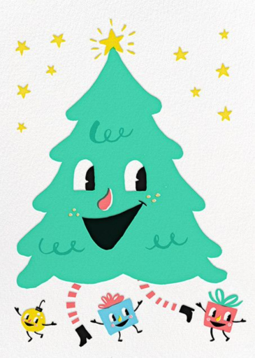 Dancing Tree (Greeting) by Hello!Lucky