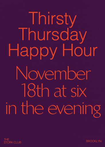 Type Focus - Party Invitation by Both