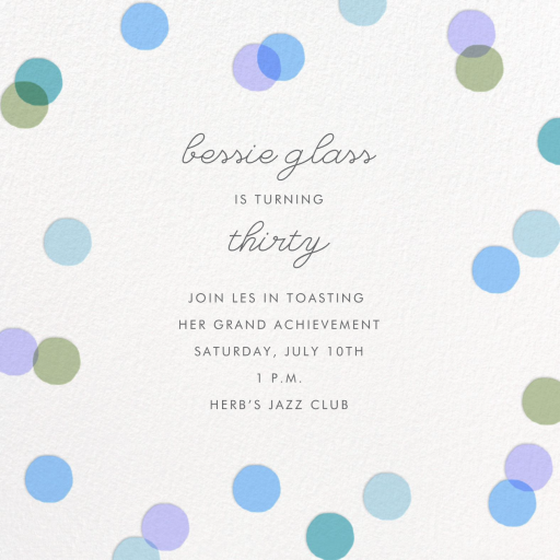 Carnaby - Birthday Invitation by Paperless Post