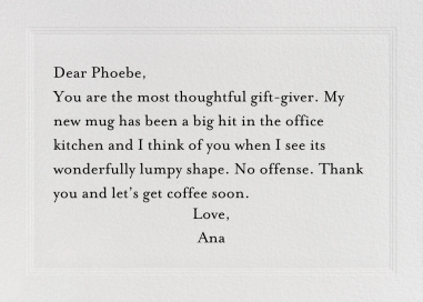 Triple Inner Bevel by Paperless Post