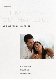 Stacked Elements - Save the Date by Paperless Post