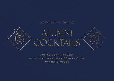 New Fashioned - Alumni Event Invitation by Paperless Post