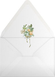 Bustling Flowers -  Monique Lhuillier Envelope