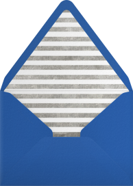 Lettered Bunting - The Indigo Bunting Envelope