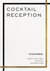 Overlapping Corners (Customizable Template) - Corporate Reception Invitation by Paperless Post
