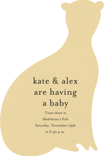 Spotted - Invitation by Meri Meri - Back