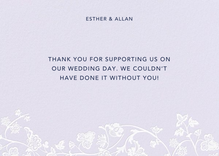 Marjorie II (Thank You) - Stationery by Paperless Post