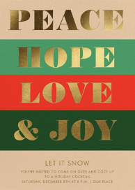 Peace and Joy by Rifle Paper Co.