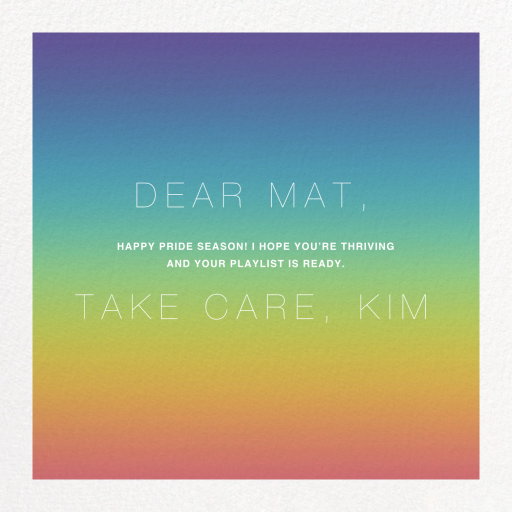 After the Rain (Square) - Greeting Card by Paperless Post