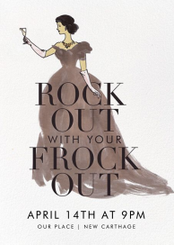 Frocks Out by Derek Blasberg