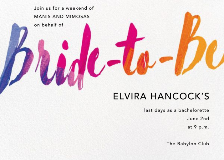 Bride to Be by Paper Source