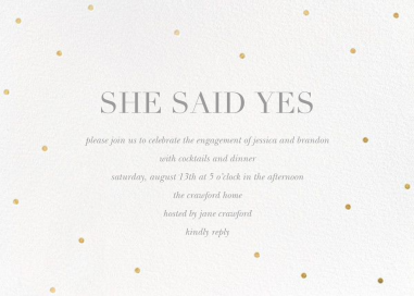 Scattered Dots (Horizontal) by Sugar Paper