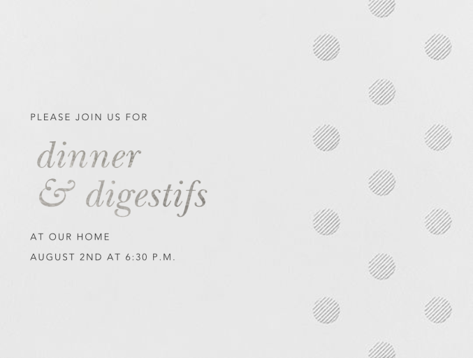 Polka Dot (Horizontal) by Oscar de la Renta