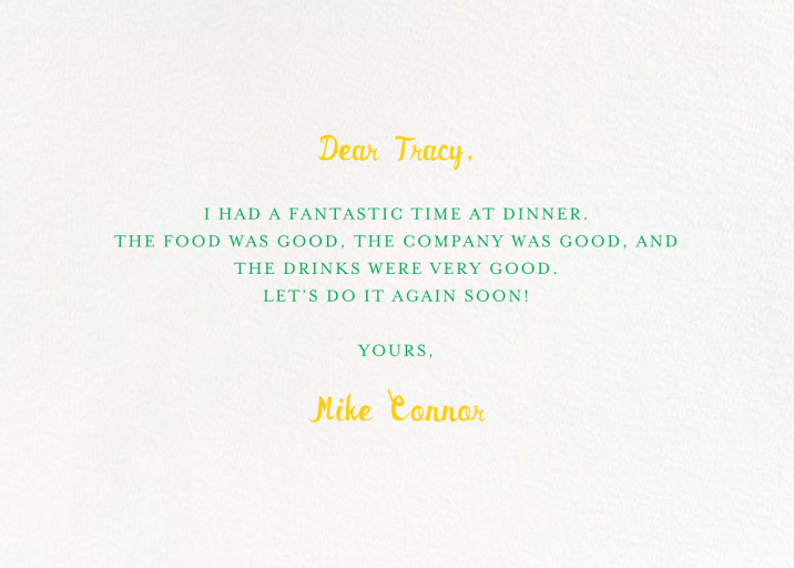 Pineapple for My Hostess by Mr. Boddington's Studio - Back