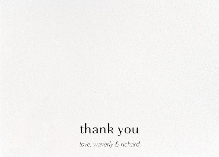 Full-Page Photo Horizontal (Double-Sided) by Paperless Post - Back