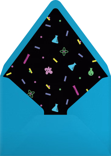 Sci-fetti - Paperless Post Envelope