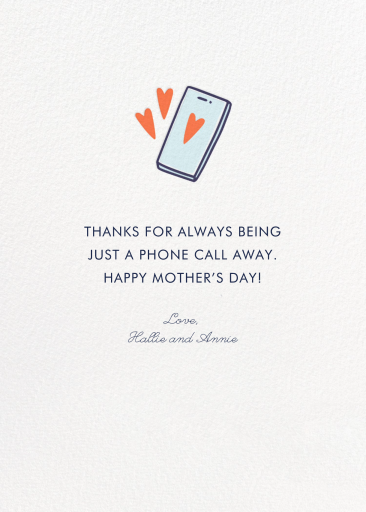 Mom Delivers - Mother's Day Card by Hello!Lucky - Back