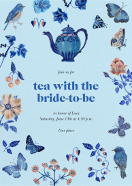 A Spot of Joy - Bridal Shower Invitation by Nathalie Lété