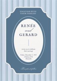 Heritage Frame - Wedding Invitation by Paperless Post