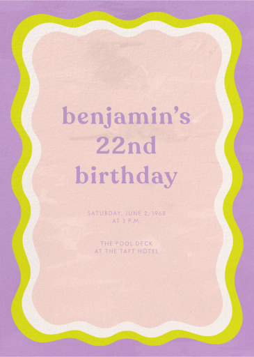 Wiggle Room - Birthday Invitation by Paperless Post