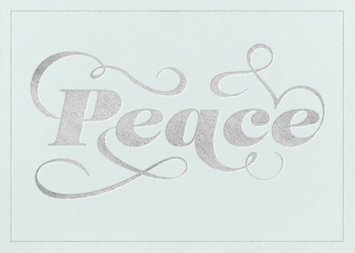 Peace on Earth - Greeting Card by Paperless Post